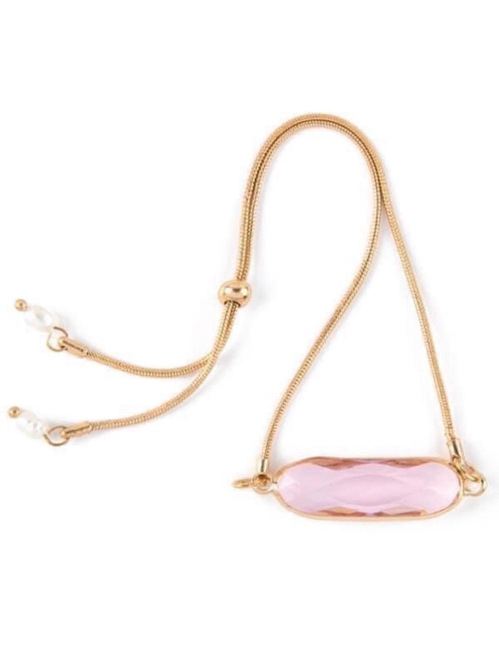 NEW Brady Bracelet Pink and Gold Plunder